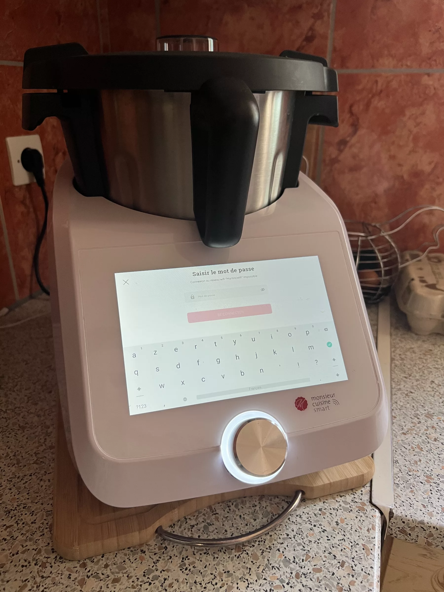 Connexion d'un robot de cuisine au WiFi